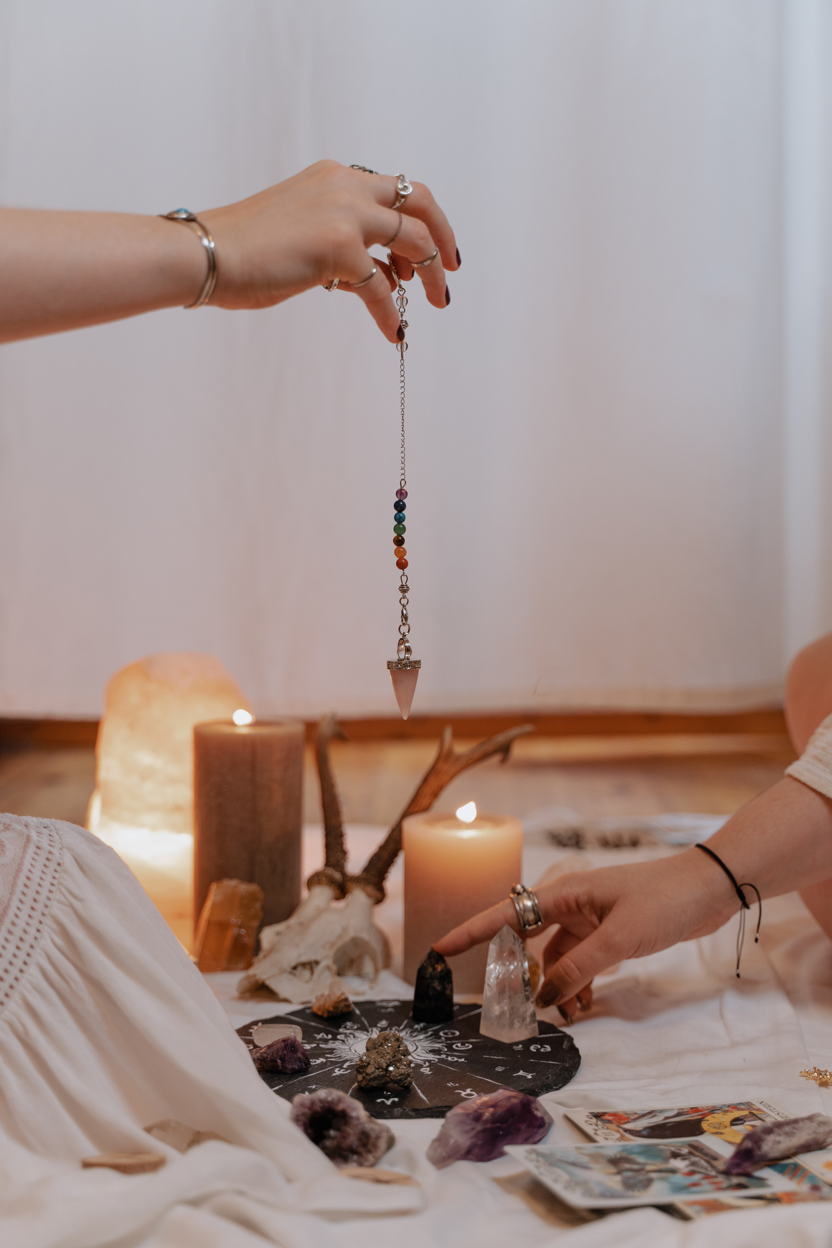 Tarot Reading Ritual with Crystals